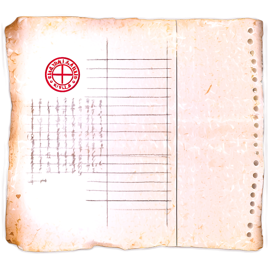 Historical Document Paper Png Ues59