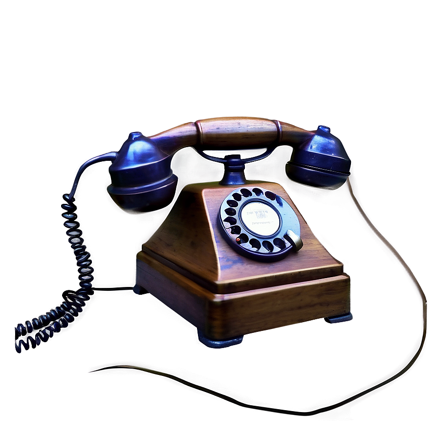 Historical Telephone Art Png Mkr