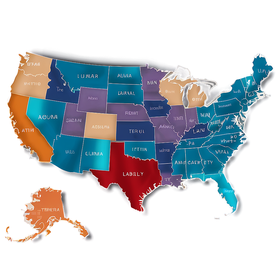 Historical Usa Map Png 05252024