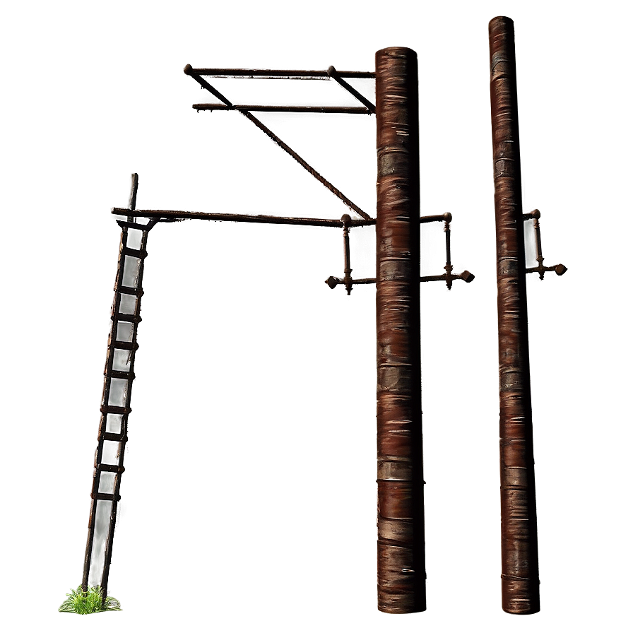 Historical Utility Pole Png 06262024