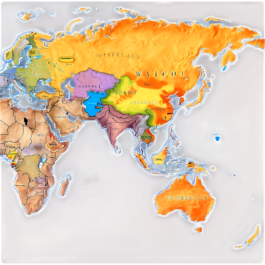 Historical World Map Png 6
