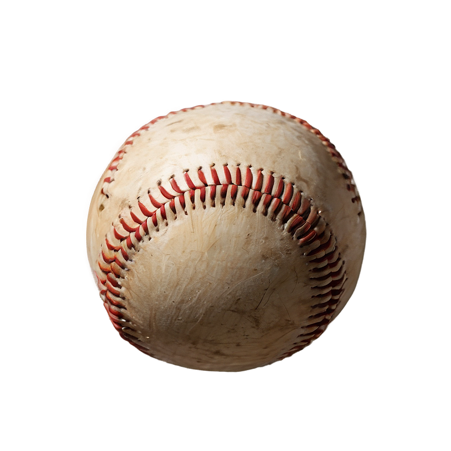 Historically Aged Baseball Png 06282024