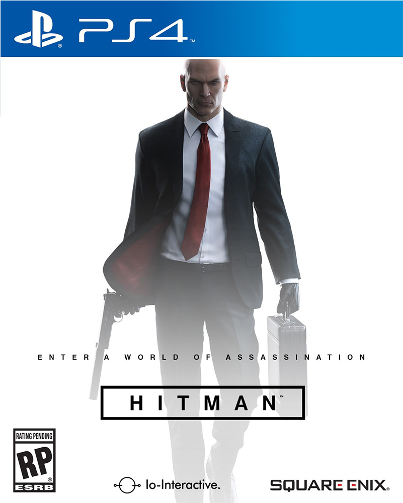 Hitman P S4 Game Cover Art