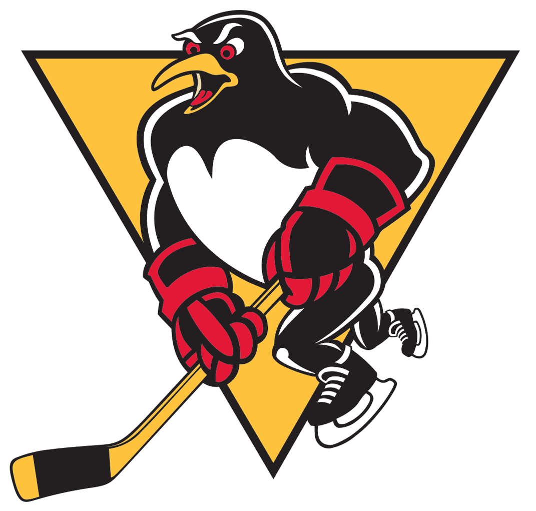 Hockey Penguin Mascot Logo