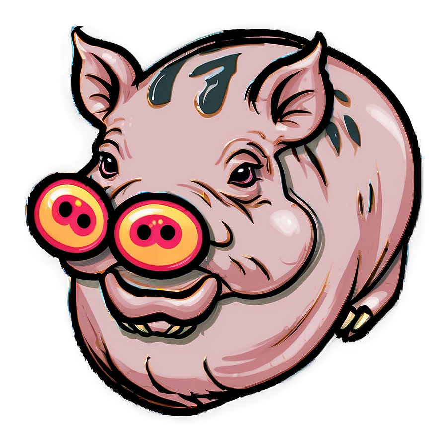 Hog Outline Png 28