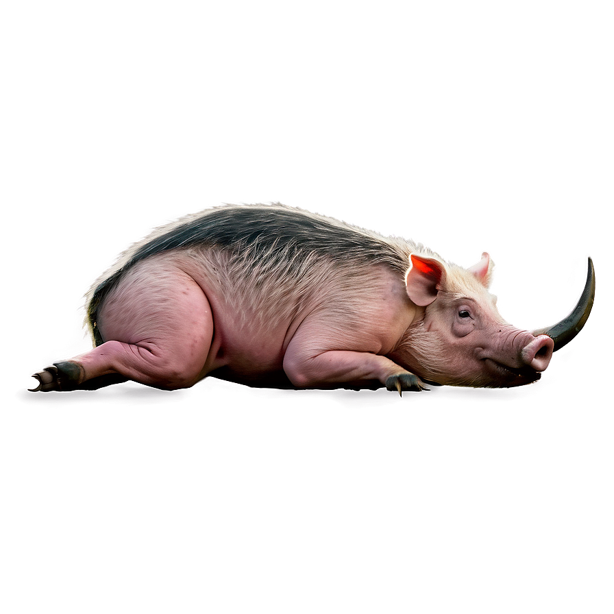 Hog With Tusks Png Msg