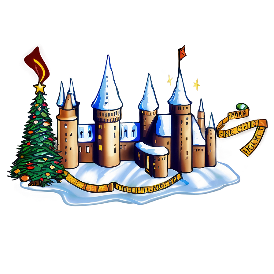 Hogwarts Christmas Magic Png 06252024