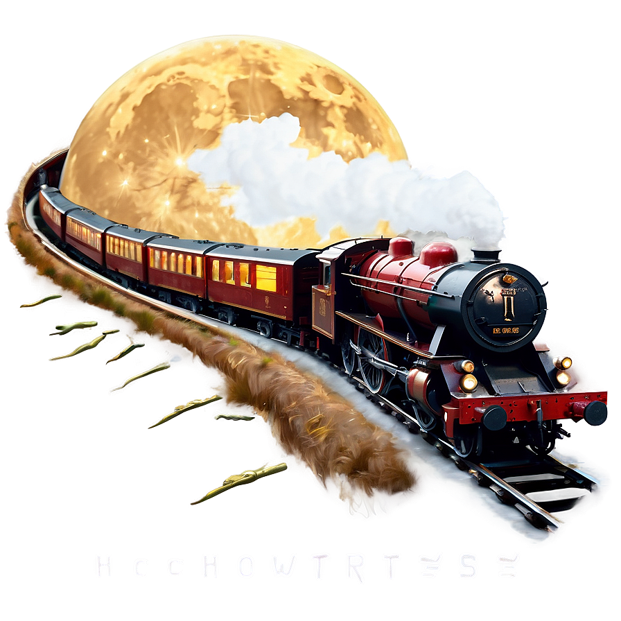 Hogwarts Express Full Moon Png 06292024