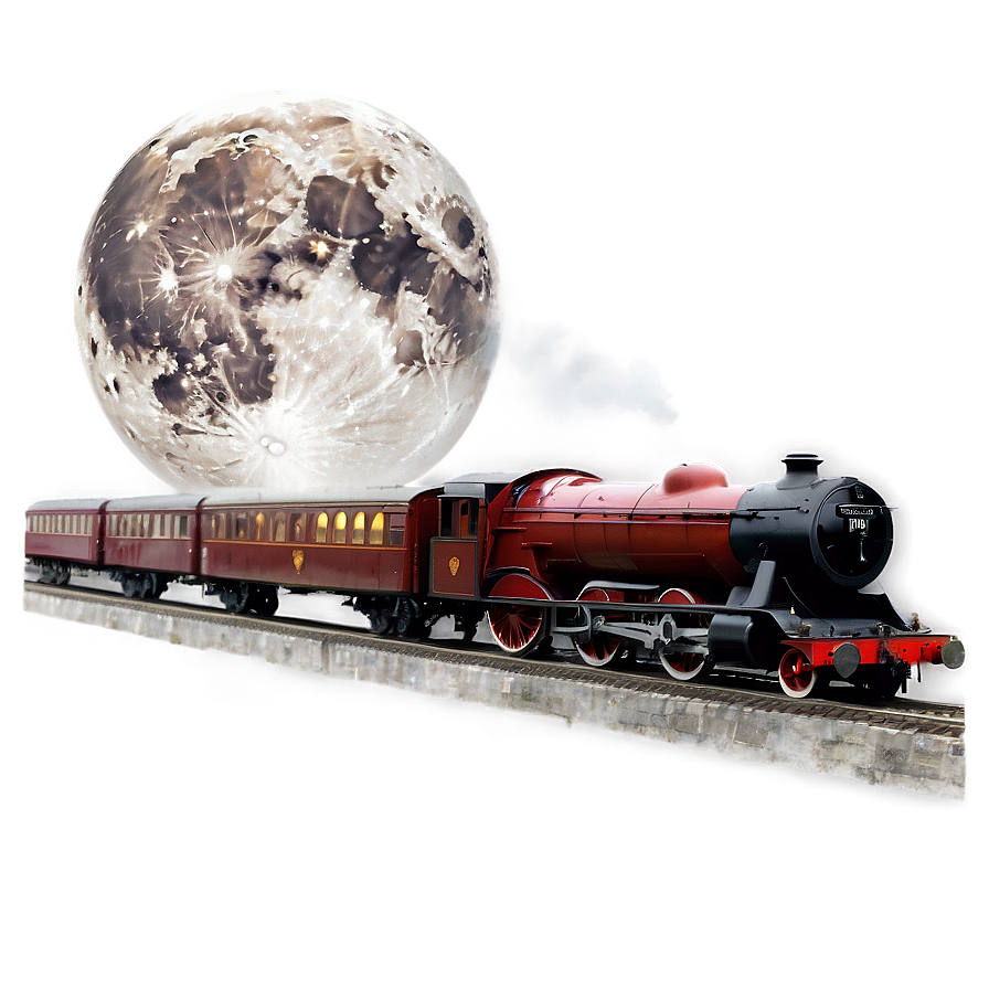 Hogwarts Express Full Moon Png Nlu83