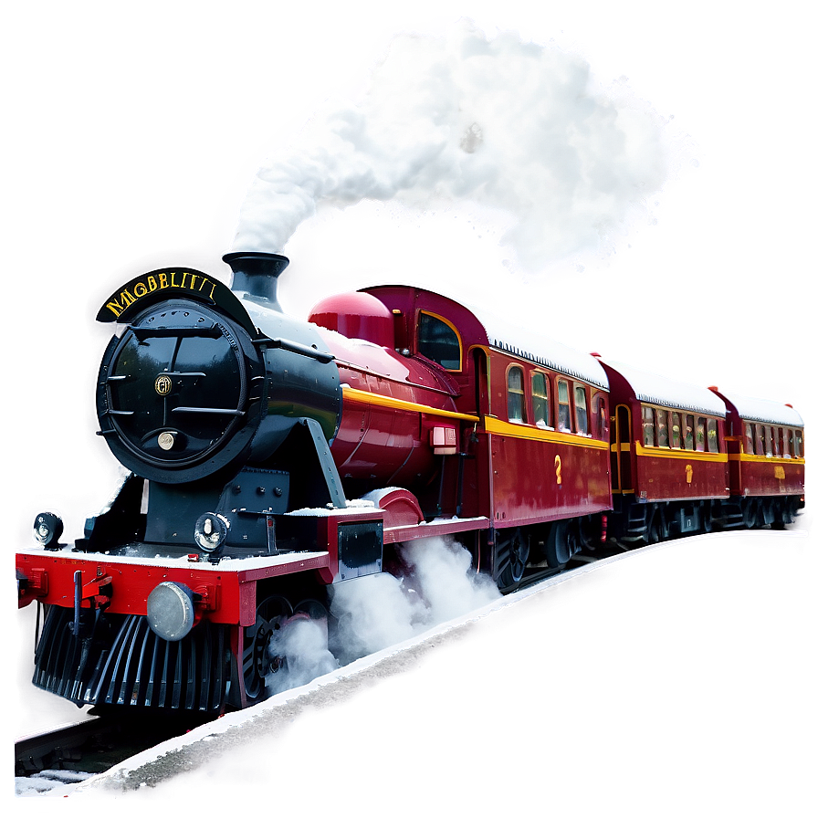 Hogwarts Express Snow Png 06292024