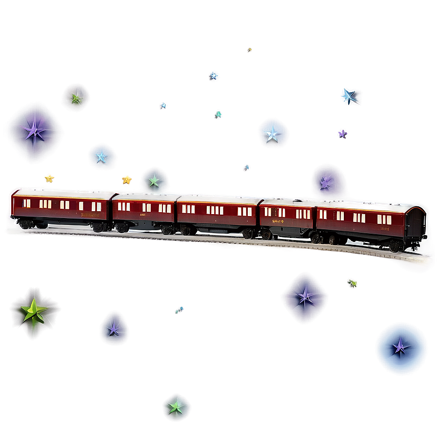 Hogwarts Express Under Stars Png Bqs