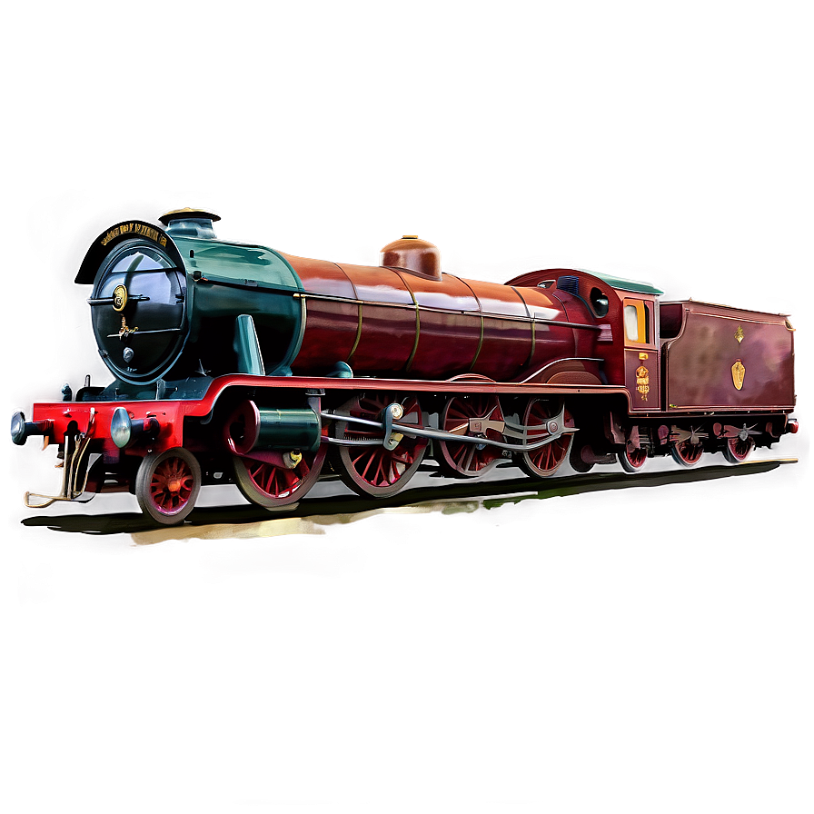 Hogwarts Express Watercolor Png 96