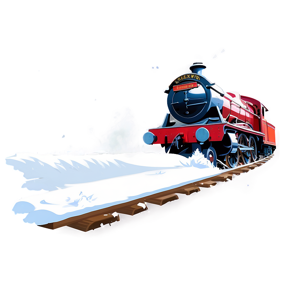 Hogwarts Express Winter Png Bss