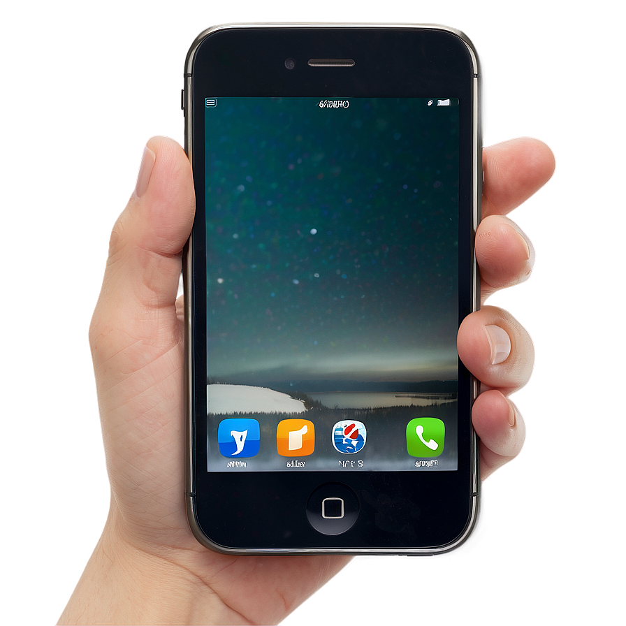 Holding Phone Png 85