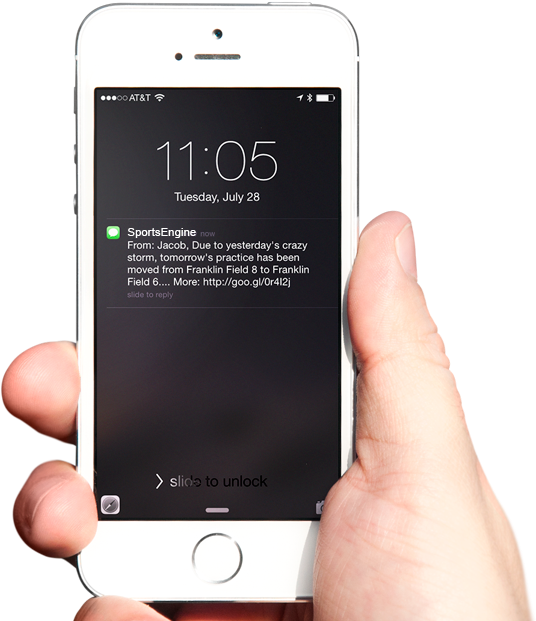 Holdingi Phone Notification Display