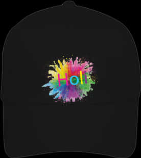 Holi Festival Color Splash Cap