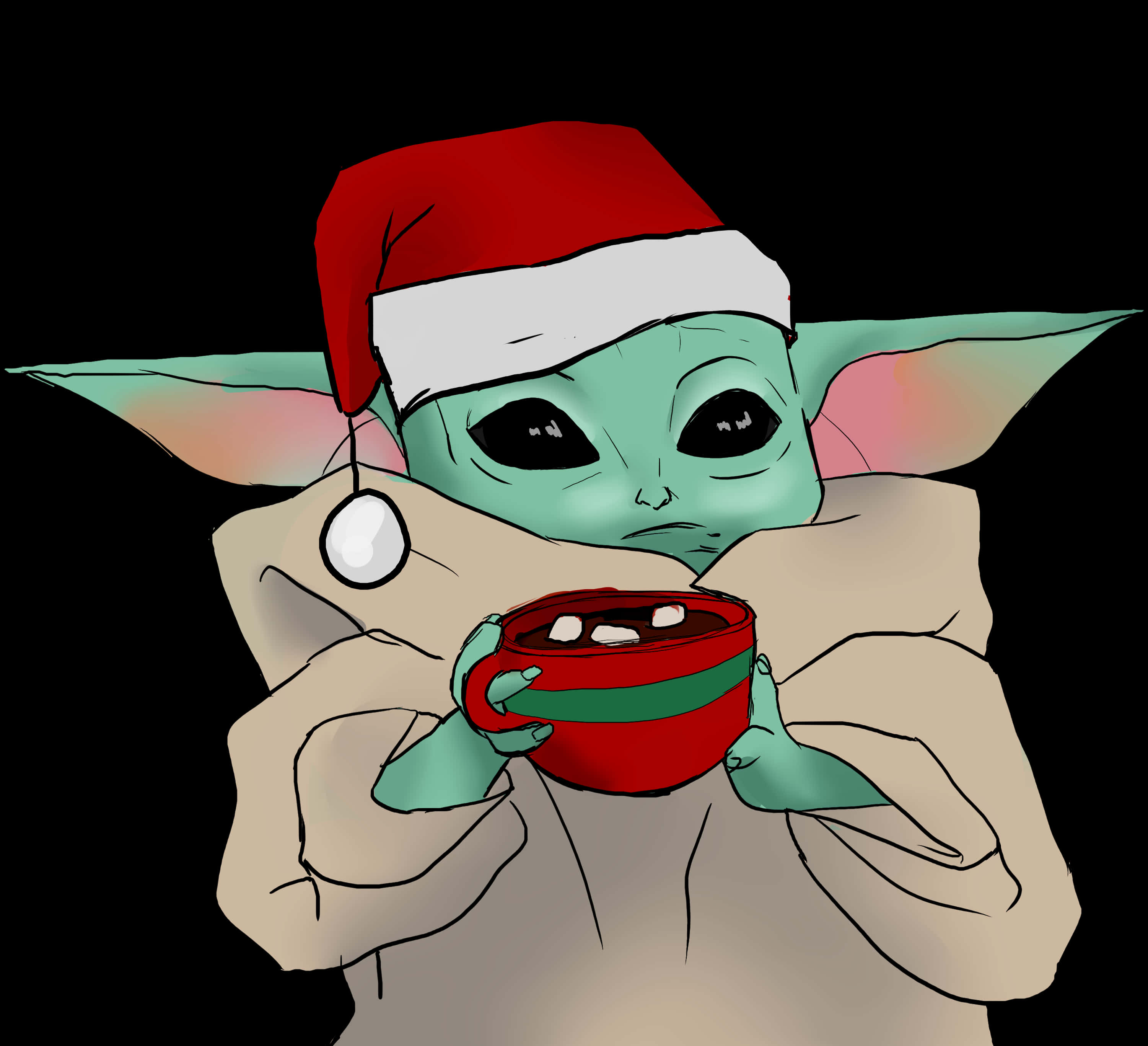 Holiday Baby Yodawith Mug