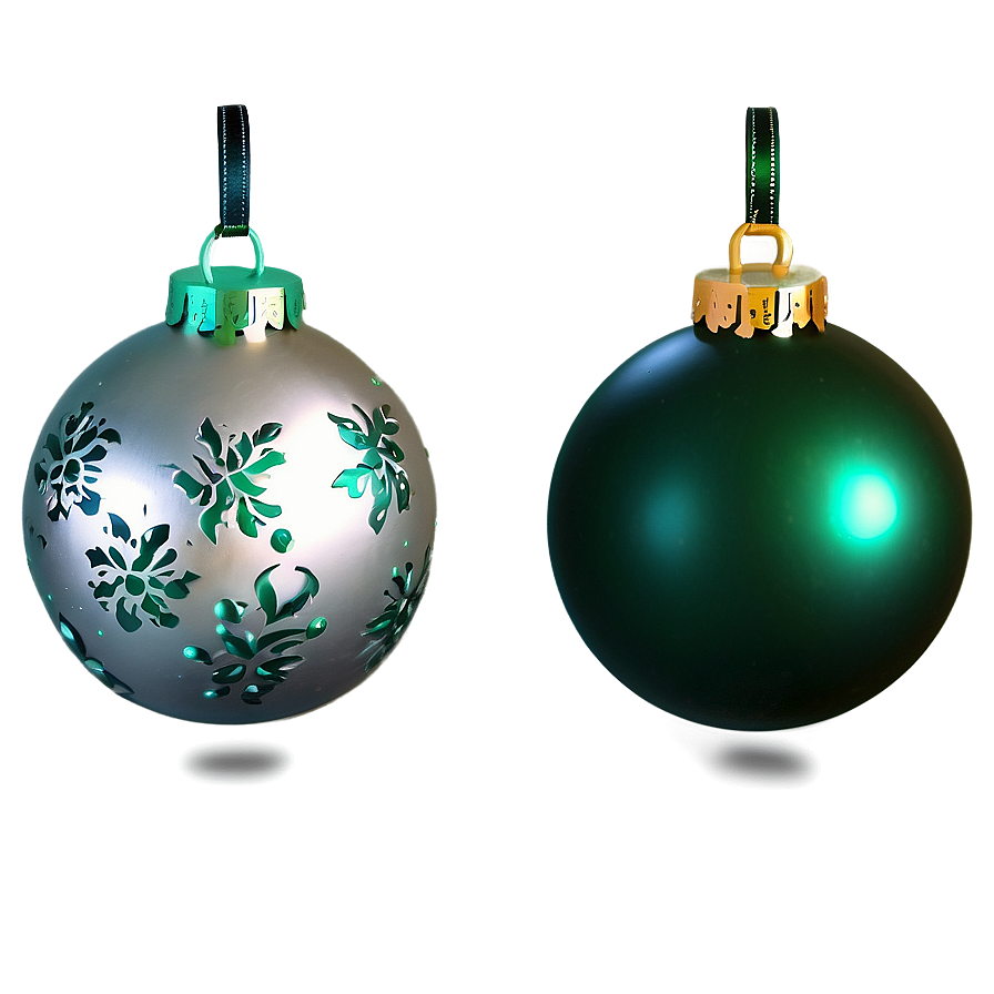 Holiday Baubles Png 05252024