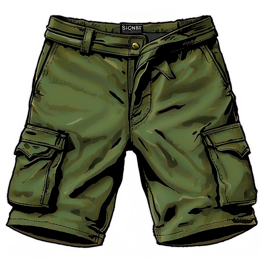 Holiday Cargo Shorts Png 06282024