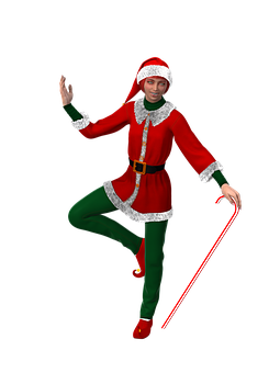 Holiday_ Elf_ Costume_ Pose