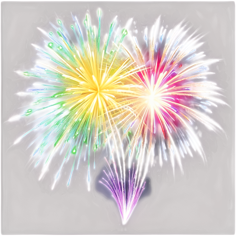Holiday Fireworks Png Bvp43