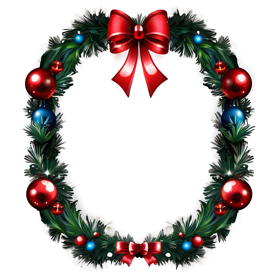 Holiday Frame Border Png Olq
