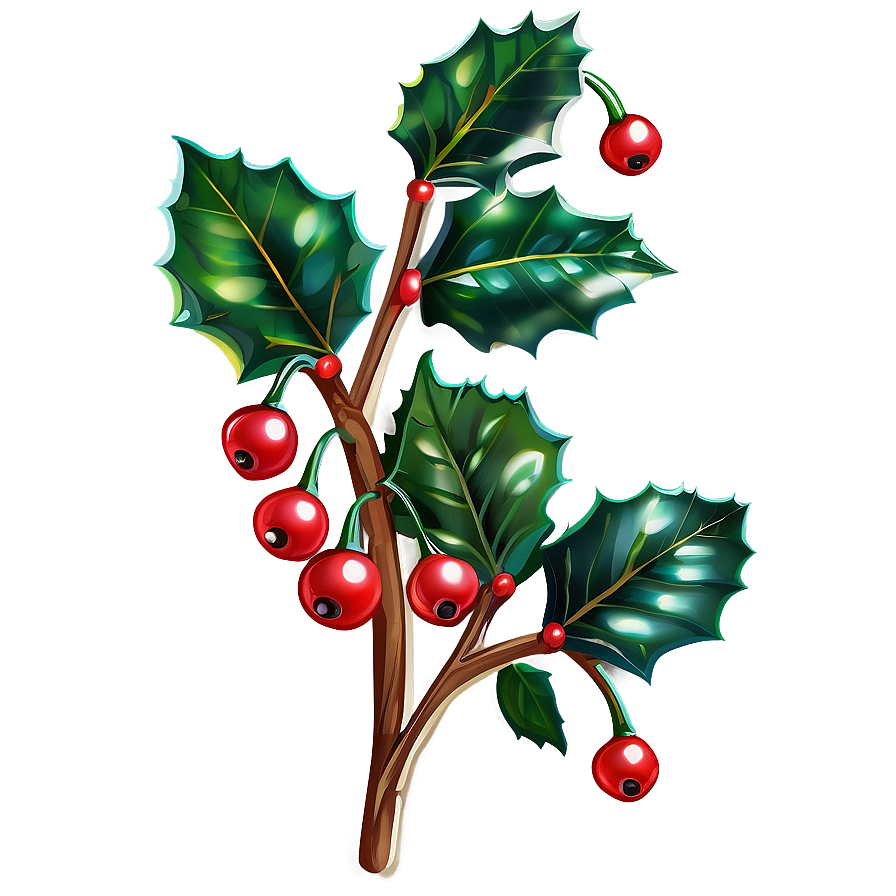 Holiday Holly Berries Png Hqf41