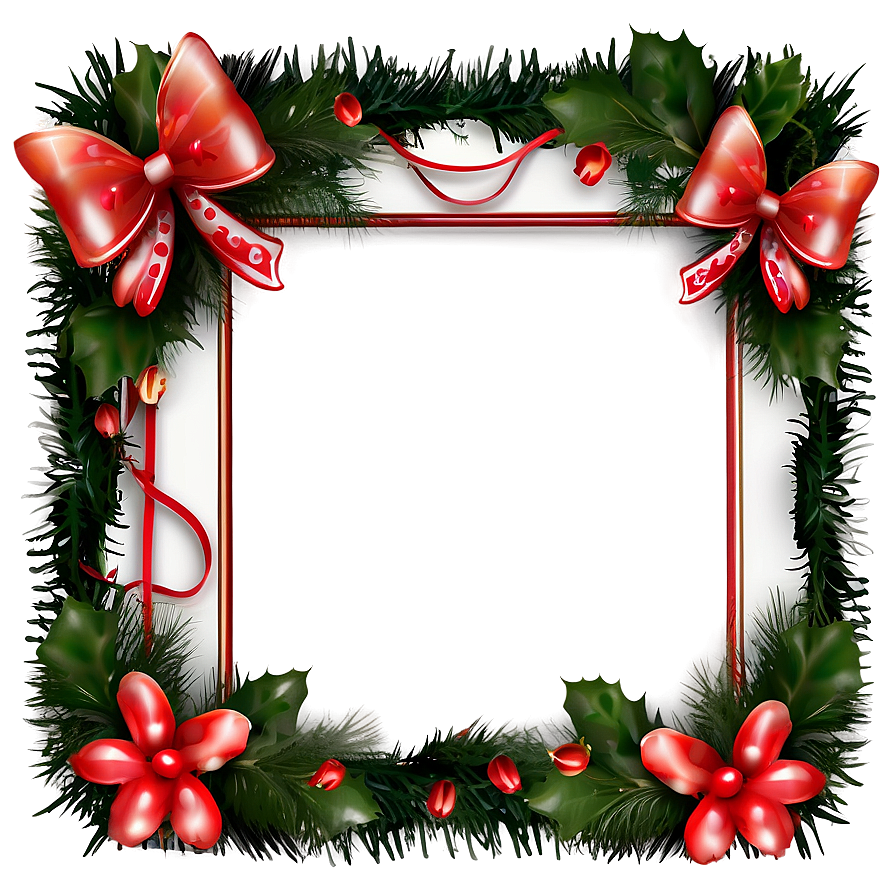 Holiday Photo Frame Png 55