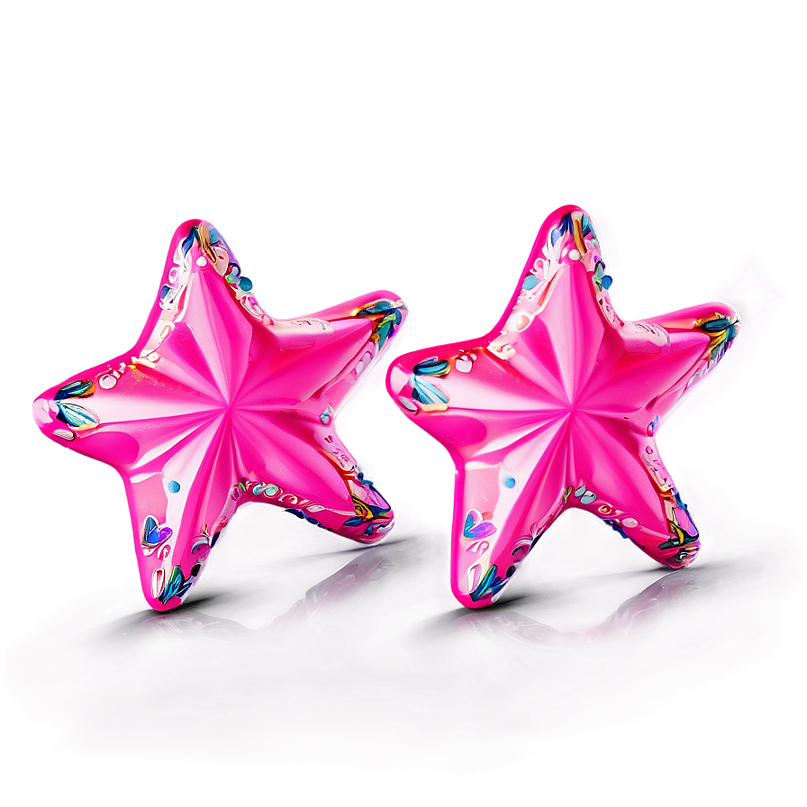 Holiday Pink Stars Png Gig