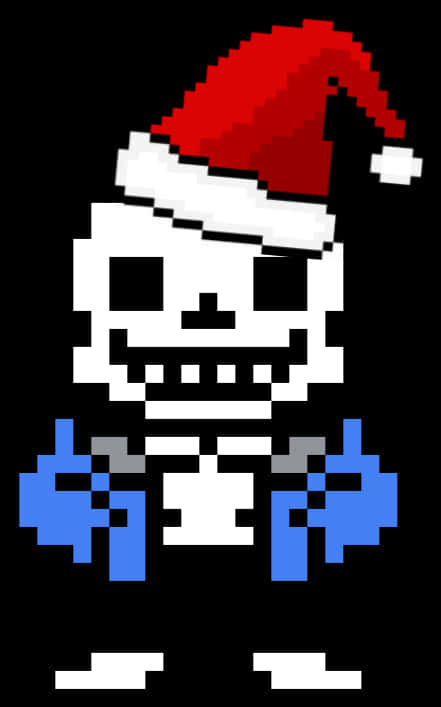 Holiday Sans Pixel Art