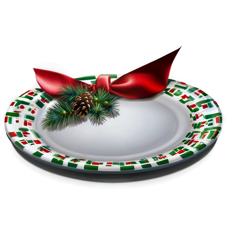 Holiday Theme Plates Png 06212024