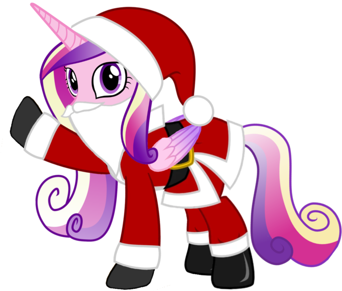 Holiday Unicorn Character Santa Outfit