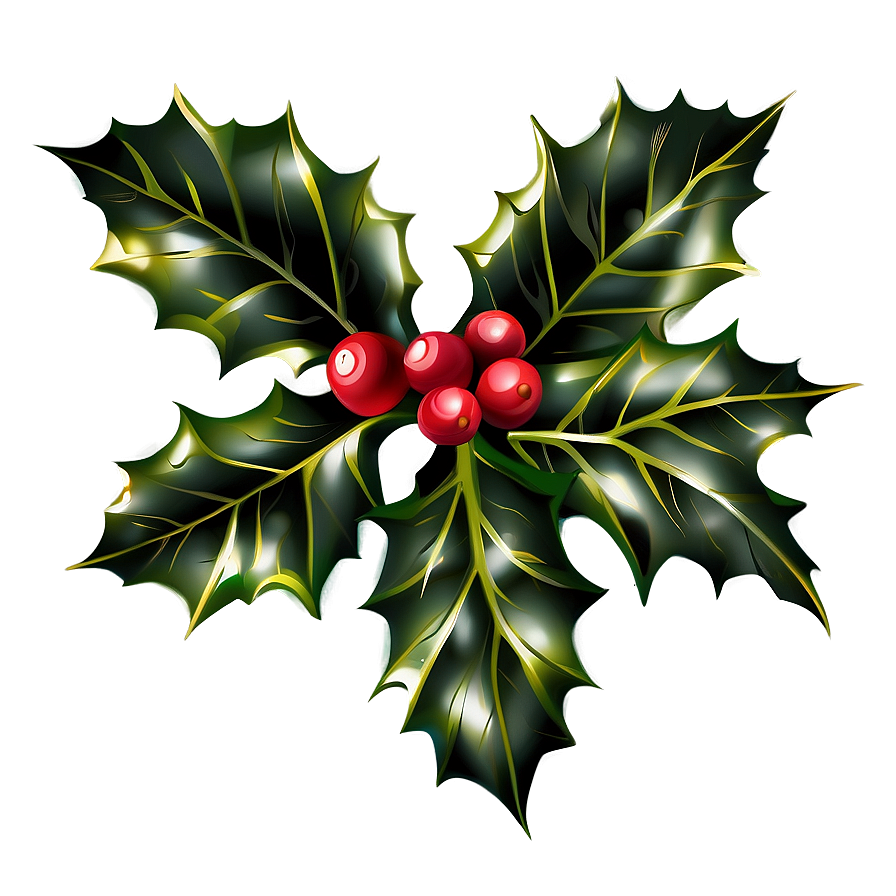 Holly Clipart Png Now