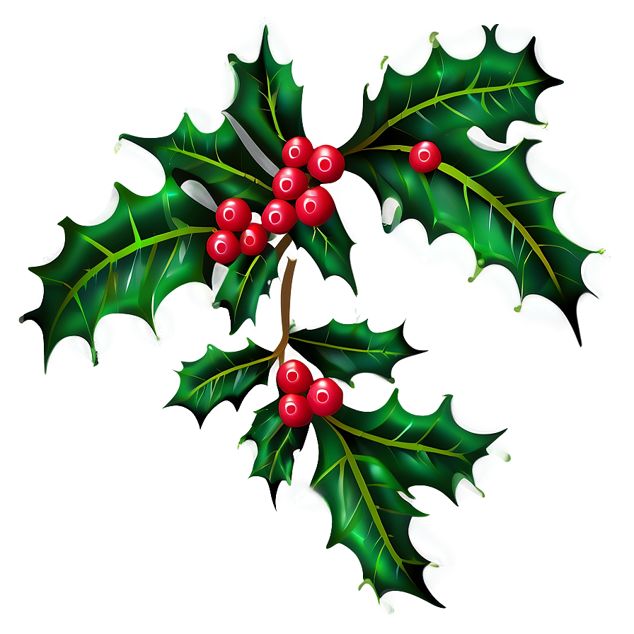 Holly Pattern Png 05252024