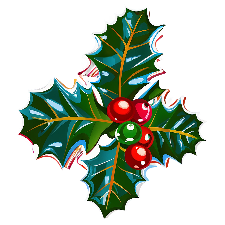 Holly Vector Png 05252024