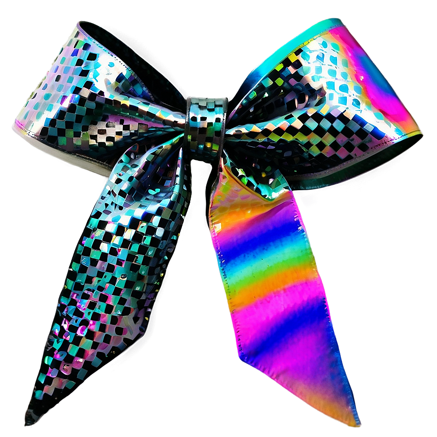 Holographic Cheer Bow Png Jcp11