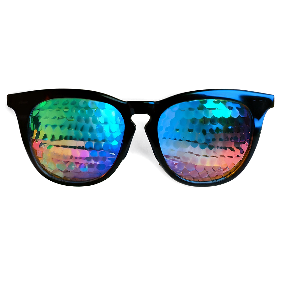 Holographic Glasses Png Jft