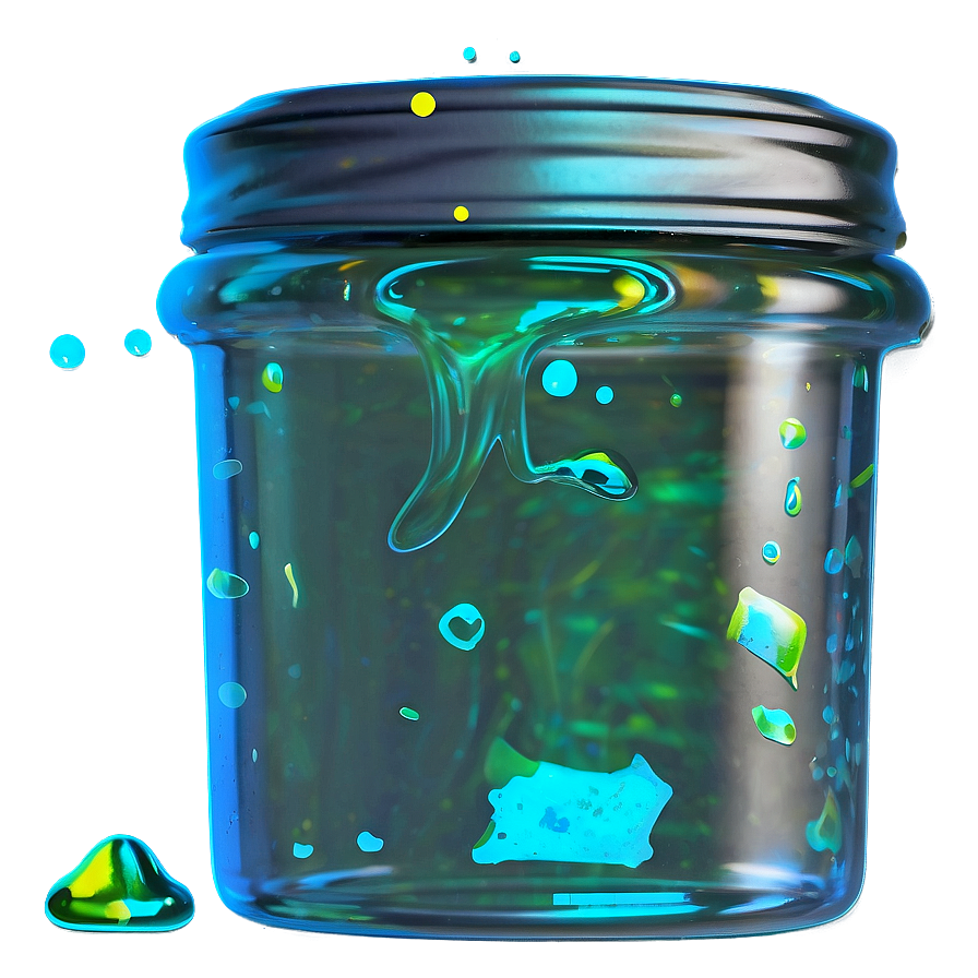 Holographic Slime Shine Png 38