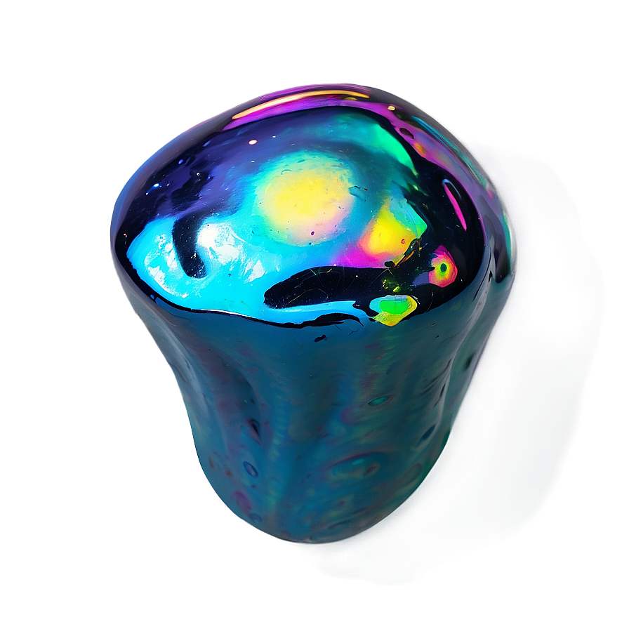 Holographic Slime Shine Png Min