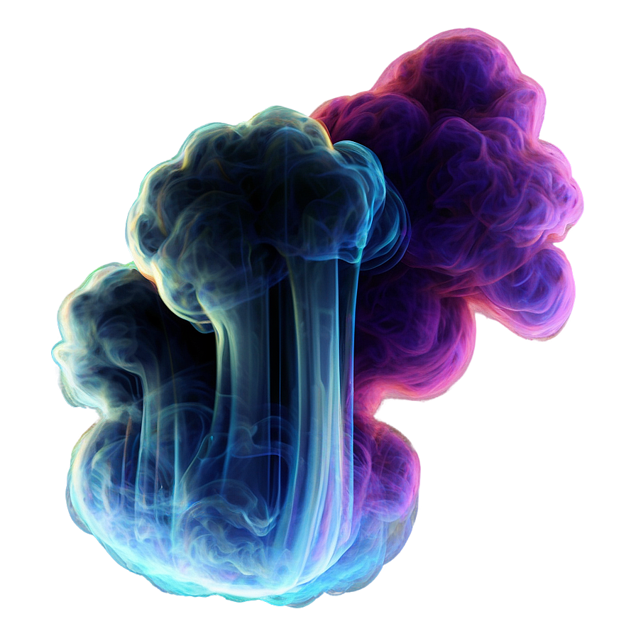 Holographic Smoke Effect Png Xpc