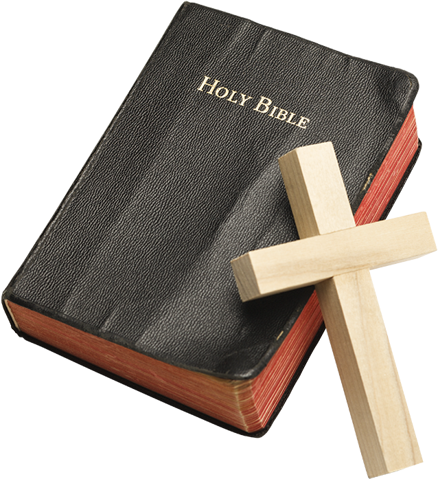 Holy Biblewith Wooden Cross