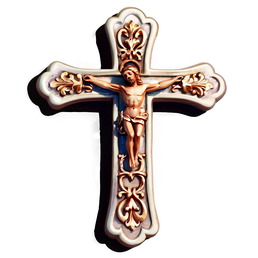 Holy Catholic Cross Emblem Png 06122024