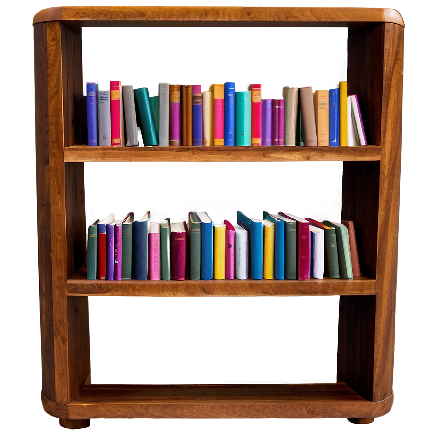 Home Library Shelf Books Png 06262024