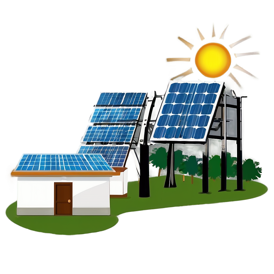 Home Solar Power System Png 05252024