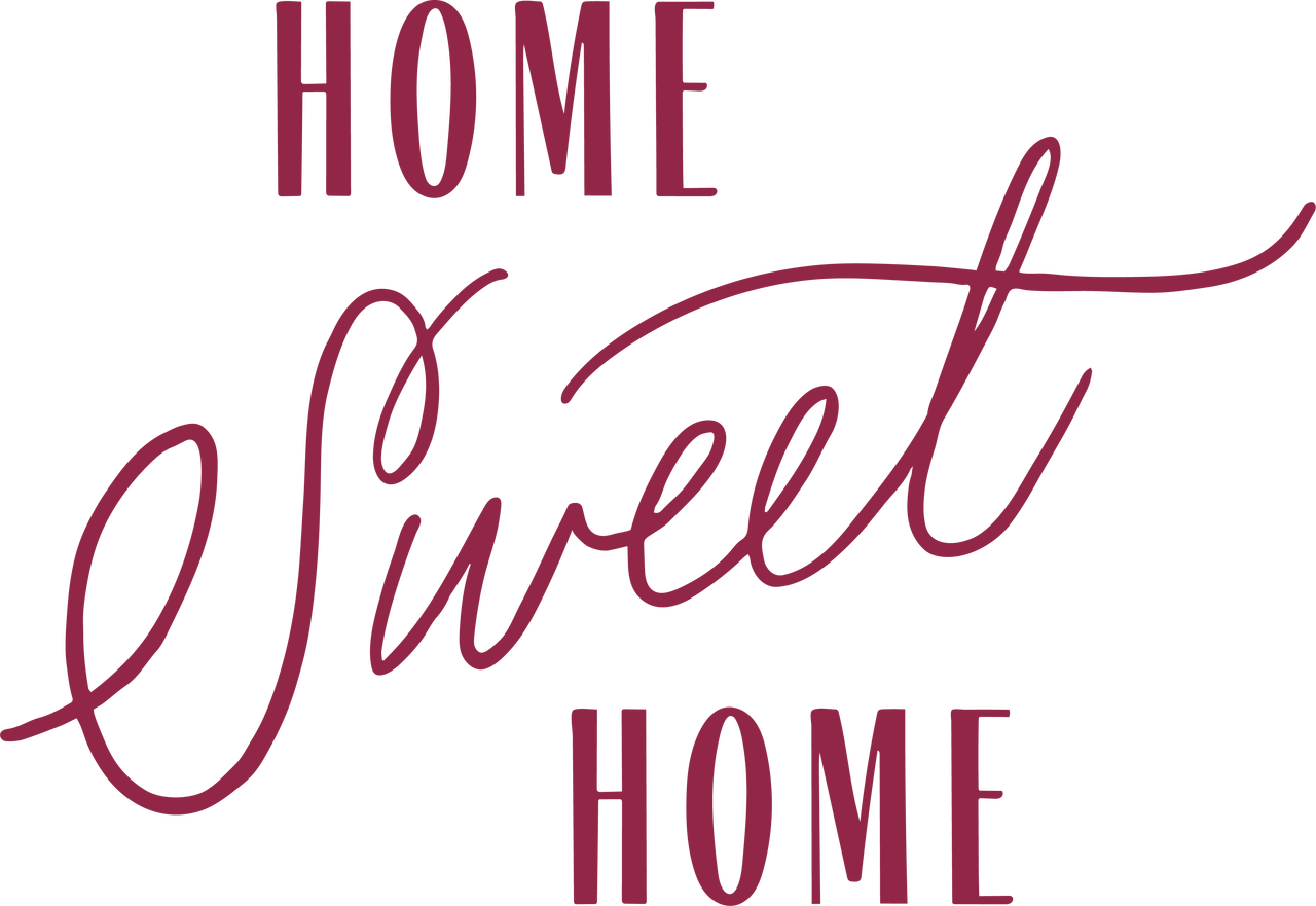 Home Sweet Home Calligraphy