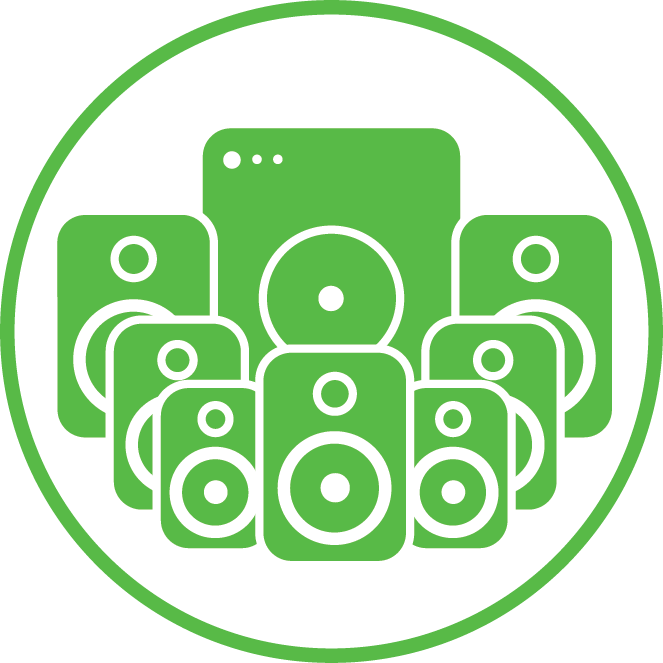 Home Theater Speaker System Icon