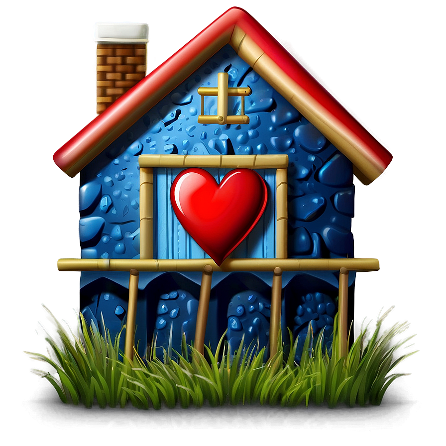 Home With Heart Icon Png 05252024