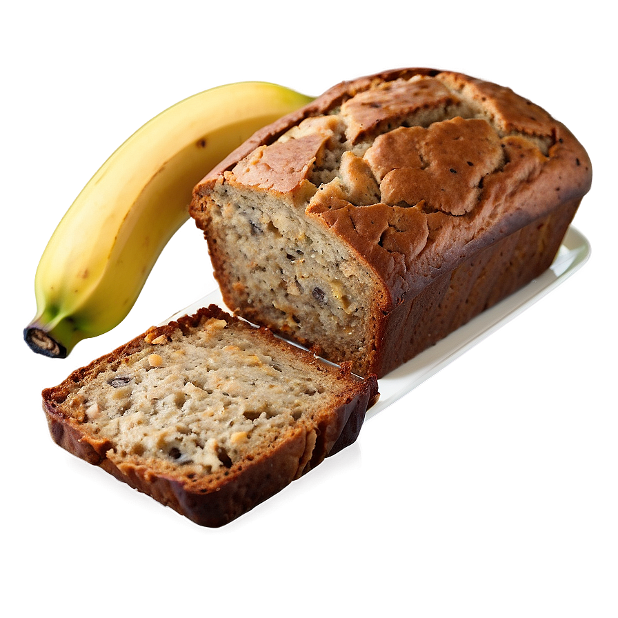 Homemade Banana Bread Png Whx68