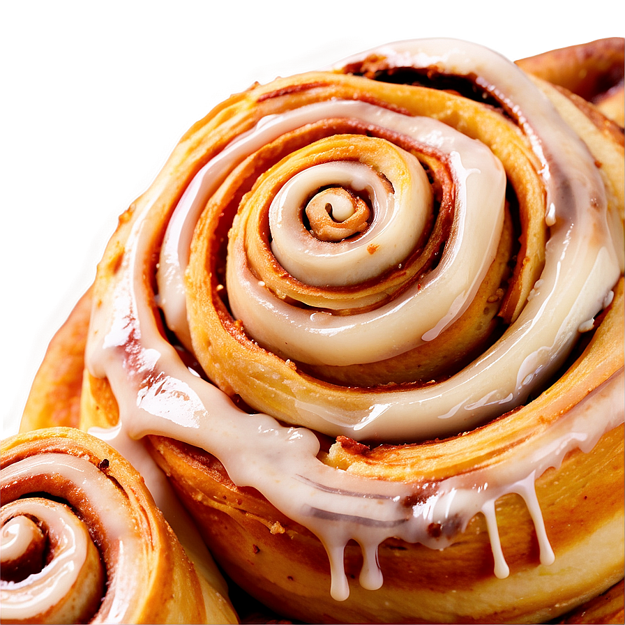 Homemade Cinnamon Roll Art Png 23