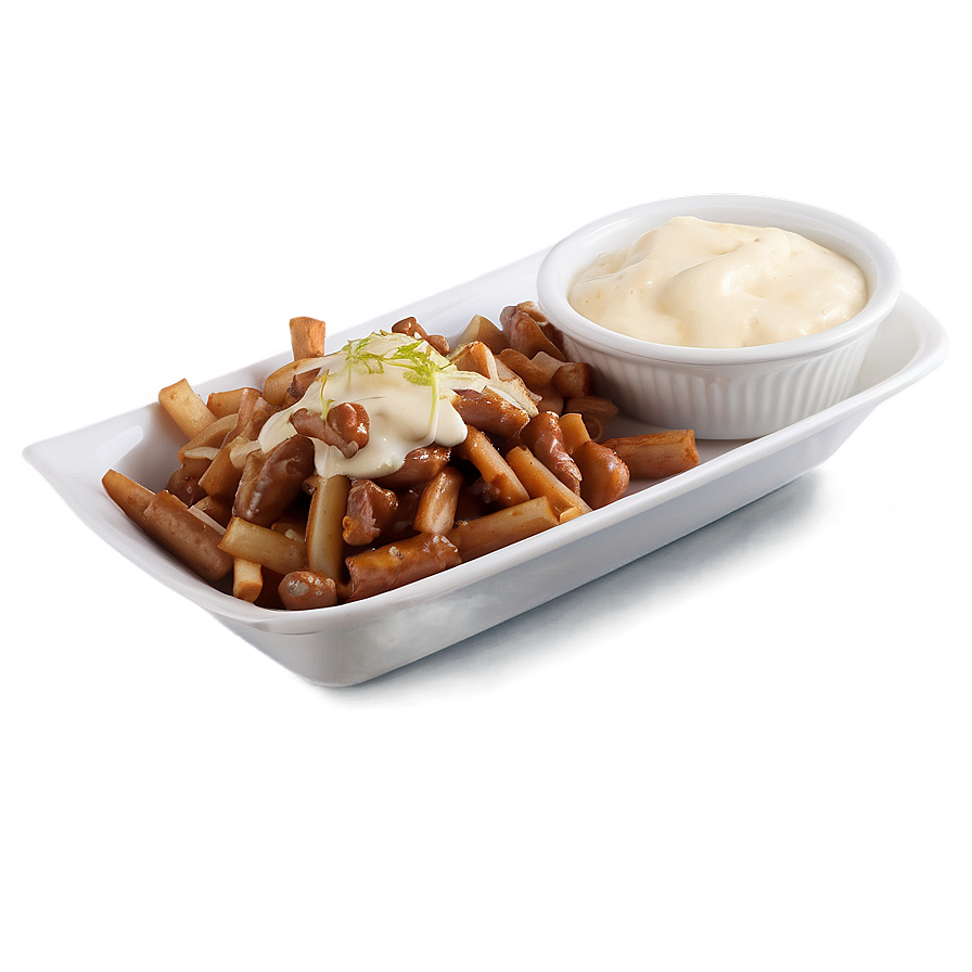 Homemade Poutine Dish Png Jtl91